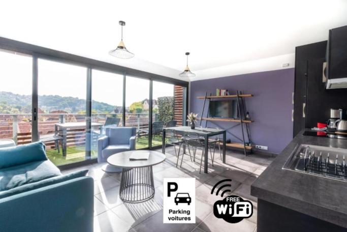 Апартаменти Le Coin Cosy Avec Balcon Terrasse Parking Prive Et Linge De Lit Compris Сарла-ла-Канеда Екстер'єр фото
